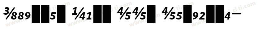 Whitney Narr SSm Semibold字体转换